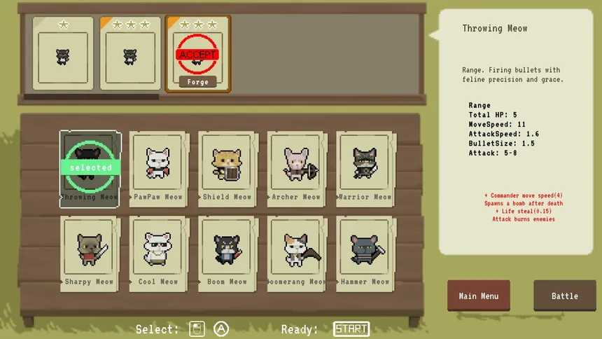 Скриншот 6 к игре Meow Legion