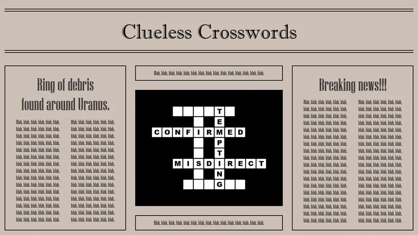Скриншот 6 к игре Clueless Crosswords