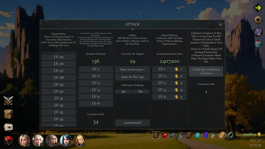 Скриншот 1 к игре Idle Simple RPG