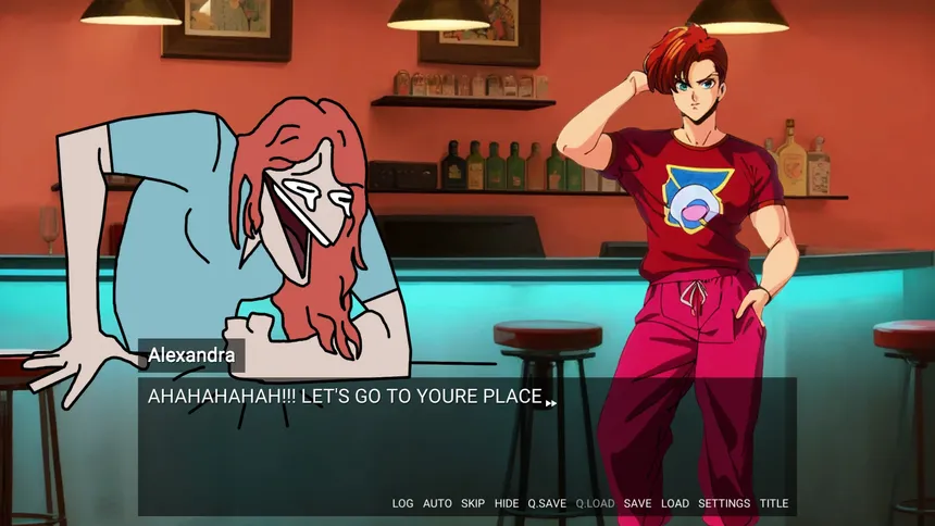 Скриншот 2 к игре Totally Accurate Dating Simulator