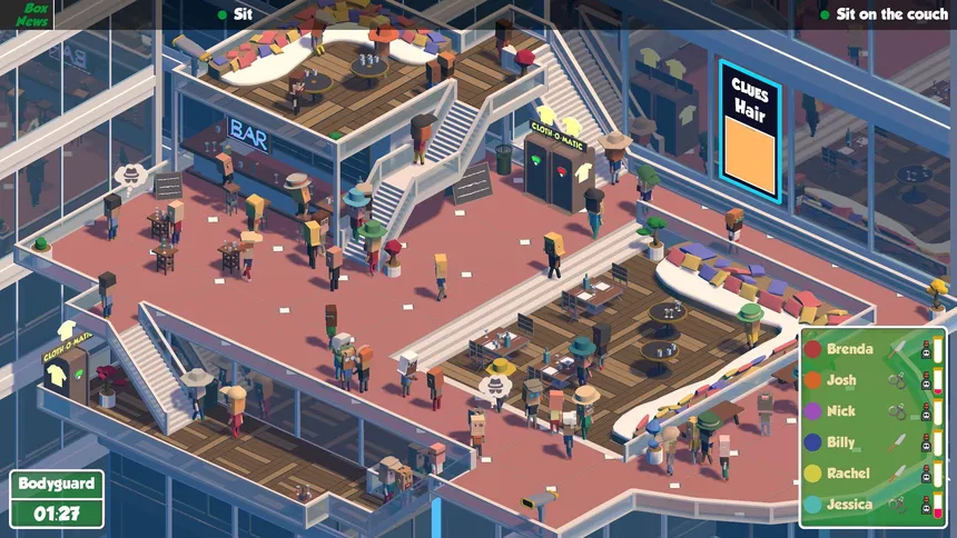 Скриншот 1 к игре Hitmen Party