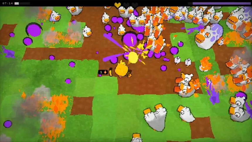 Скриншот 1 к игре Quack Invasion