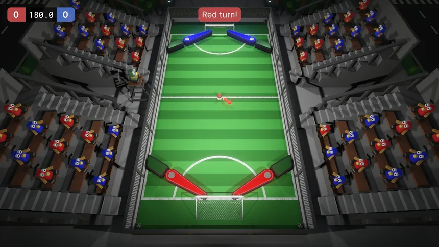 Скриншот 2 к игре Flipper Soccer