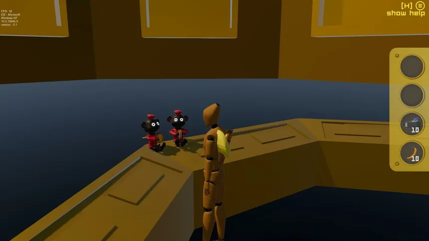 Скриншот 1 к игре Banana Man : The Space Monkeys