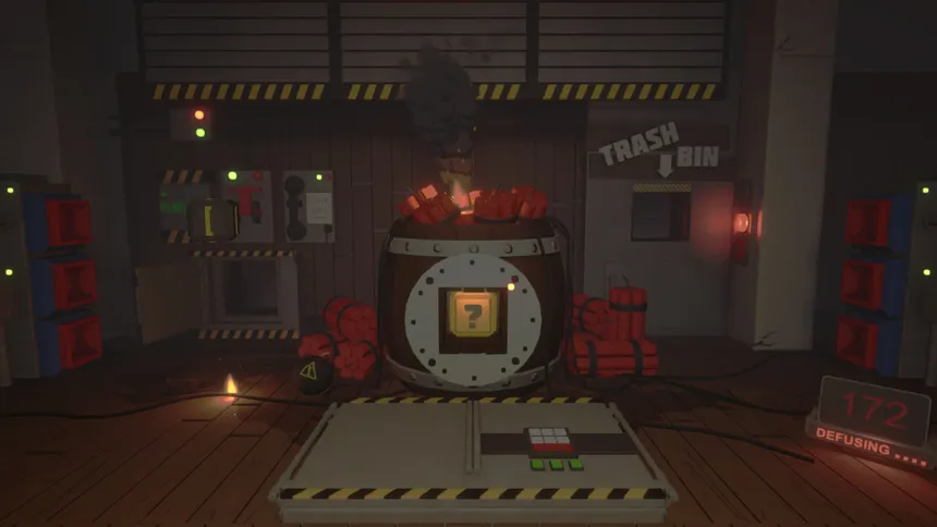 Скриншот 1 к игре GUARDIAN OF DYNAMITE : A BOMB PROTECTOR