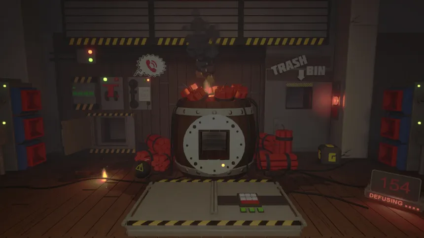 Скриншот 2 к игре GUARDIAN OF DYNAMITE : A BOMB PROTECTOR