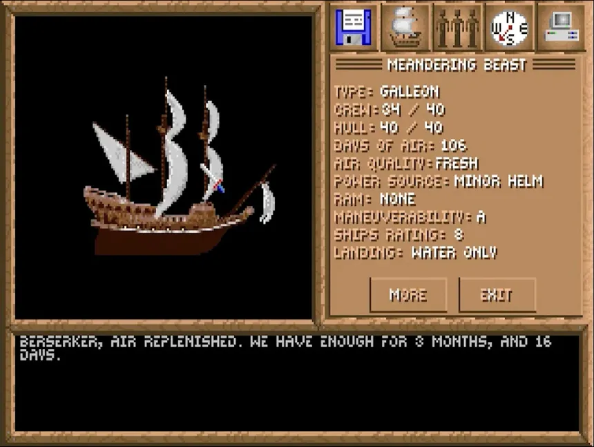 Скриншот 3 к игре Spelljammer: Pirates of Realmspace