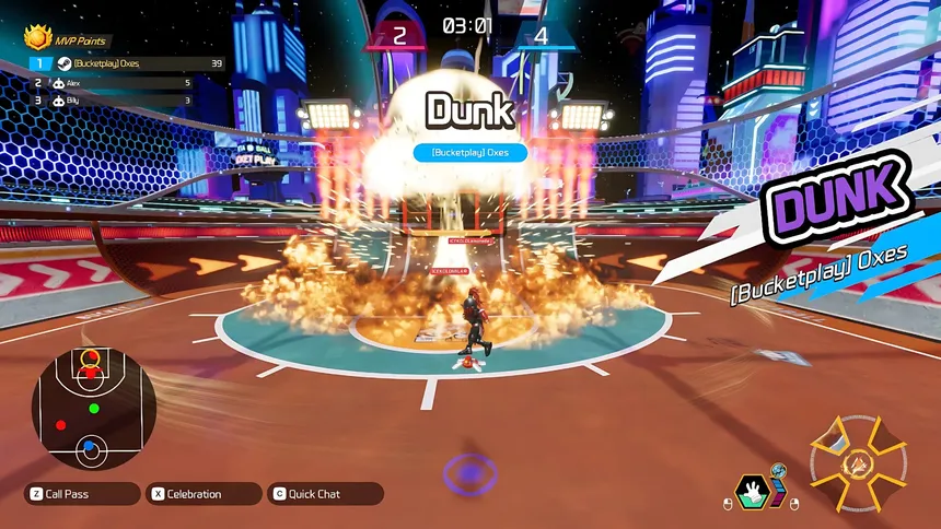 Скриншот 1 к игре MetaBall - Multiplayer Basketball