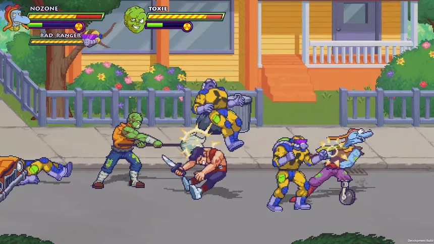 Скриншот 1 к игре Toxic Crusaders