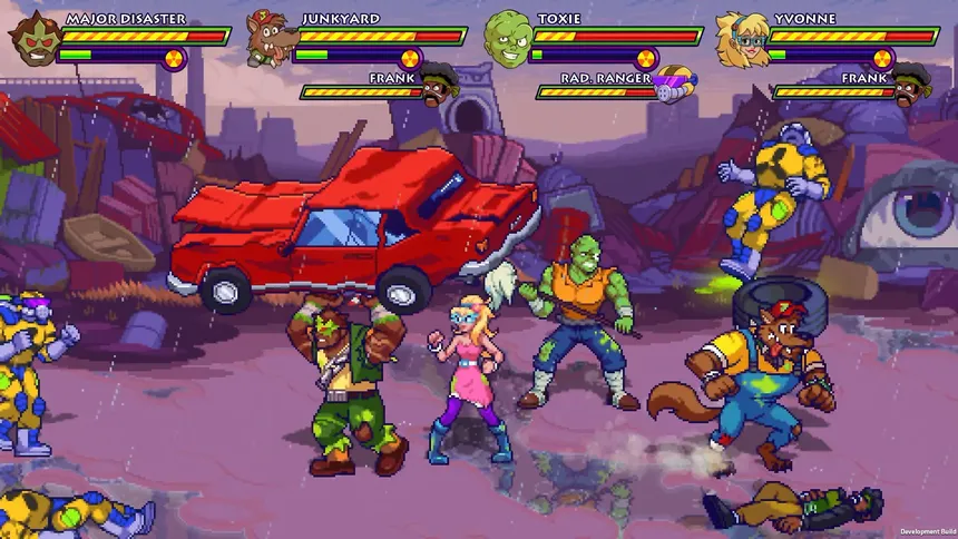 Скриншот 2 к игре Toxic Crusaders