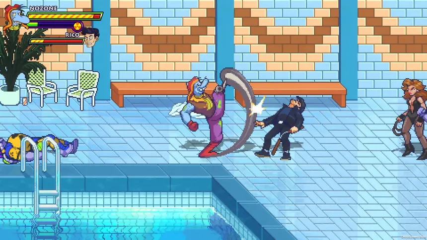 Скриншот 3 к игре Toxic Crusaders