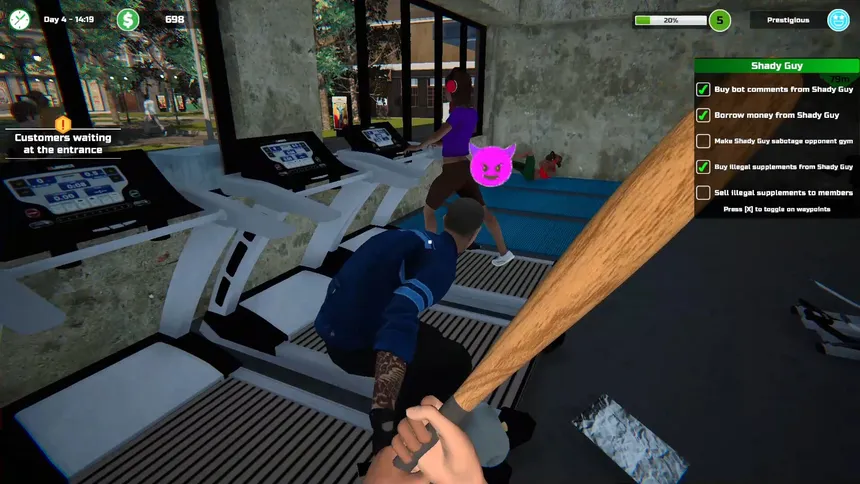 Скриншот 2 к игре Gym Manager