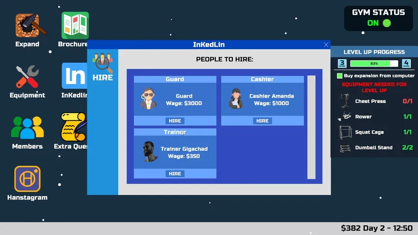 Скриншот 7 к игре Gym Manager