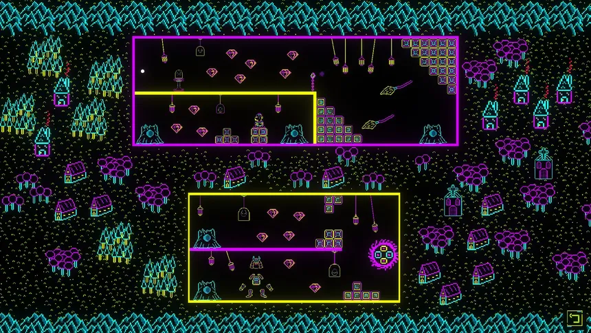 Скриншот 1 к игре Jump Jump Cyberpunk