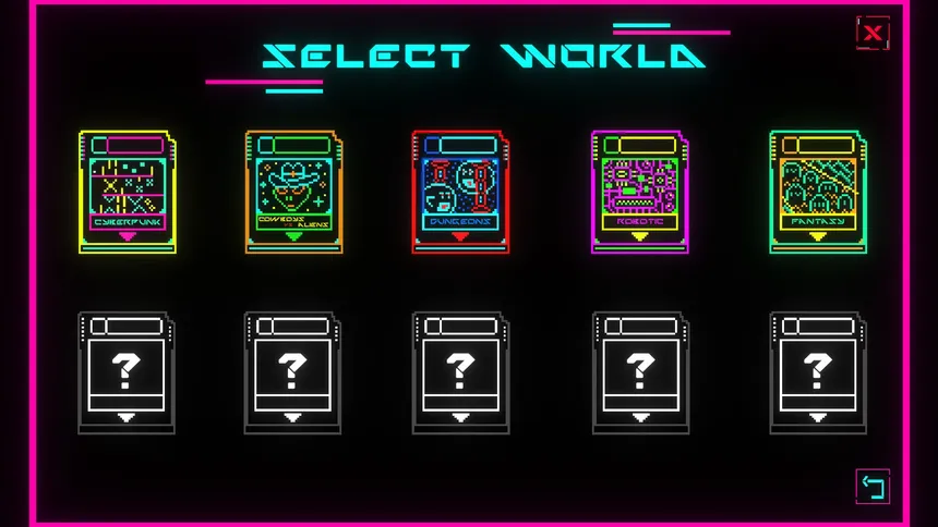 Скриншот 3 к игре Jump Jump Cyberpunk