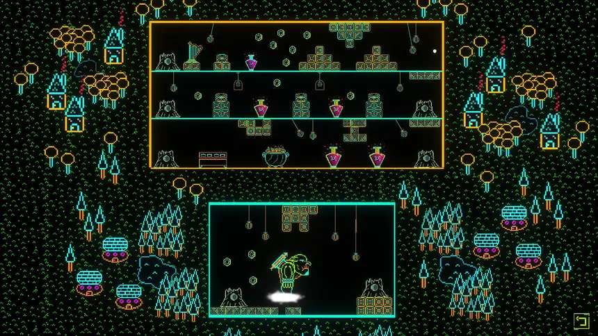 Скриншот 4 к игре Jump Jump Cyberpunk