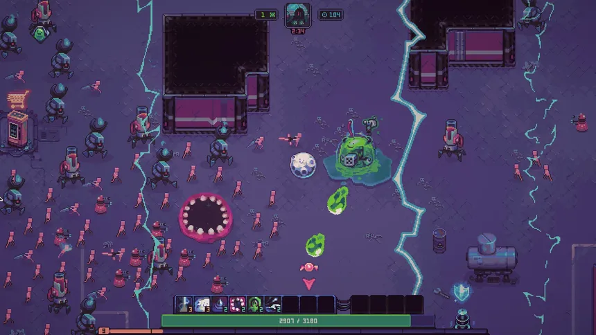 Скриншот 1 к игре Slime 3K: Rise Against Despot