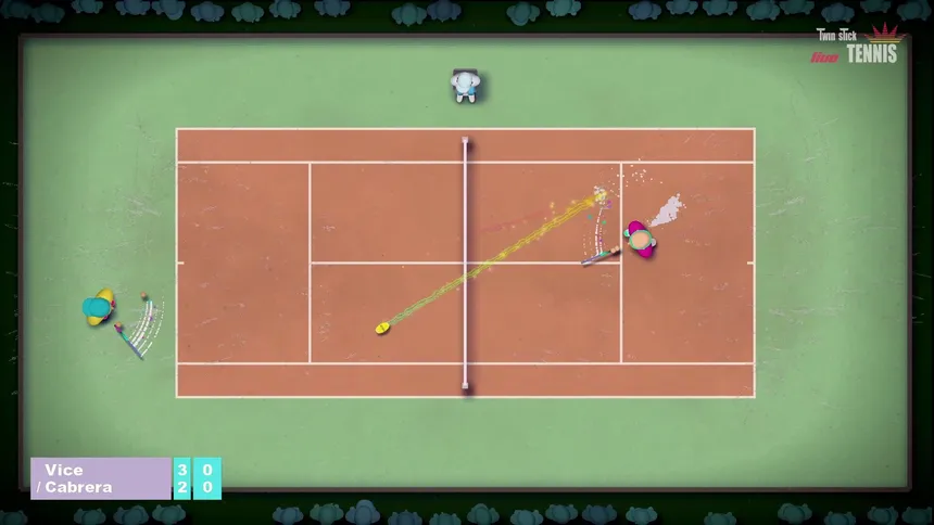 Скриншот 1 к игре Twin Stick Tennis