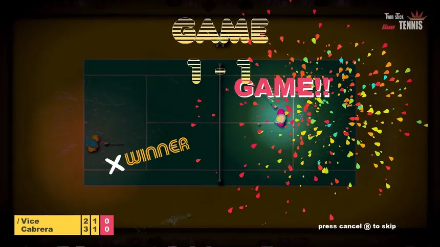Скриншот 2 к игре Twin Stick Tennis