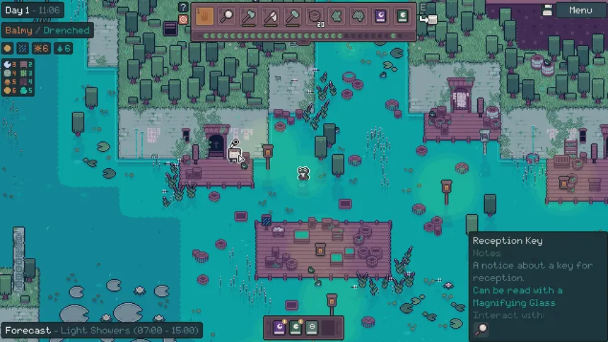 Скриншот 1 к игре Mudborne: Frog Management Sim