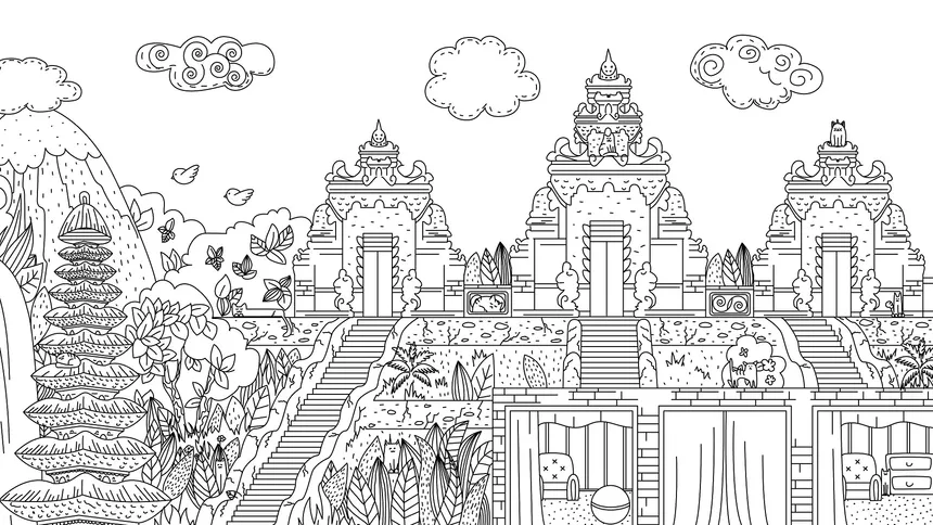 Скриншот 1 к игре Travellin Cats in Bali