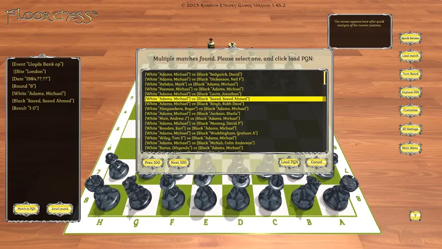 Скриншот 1 к игре Floor Chess