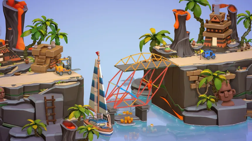 Скриншот 5 к игре Poly Bridge 3