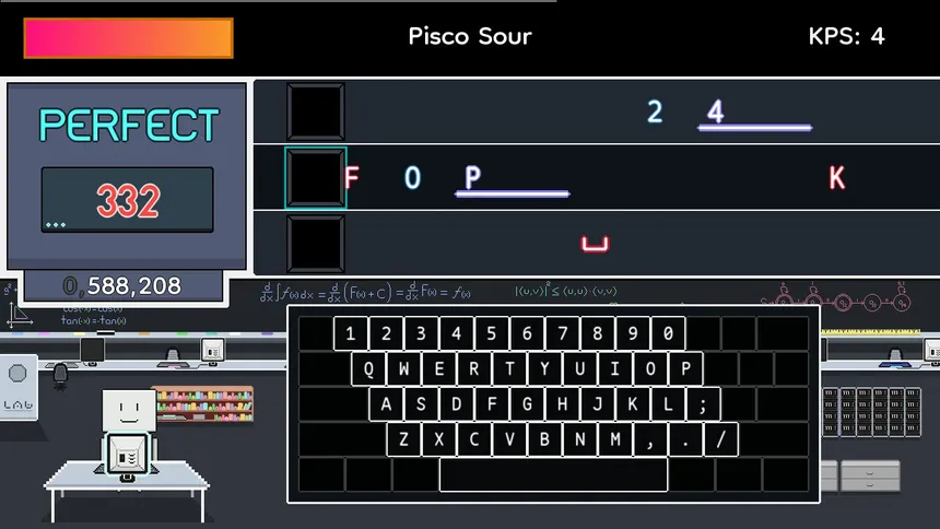 Скриншот 1 к игре Typing Tempo