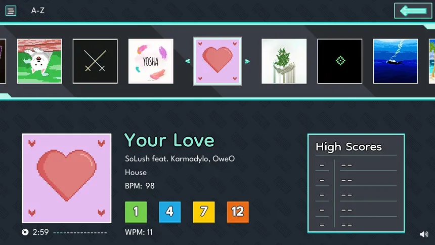 Скриншот 2 к игре Typing Tempo