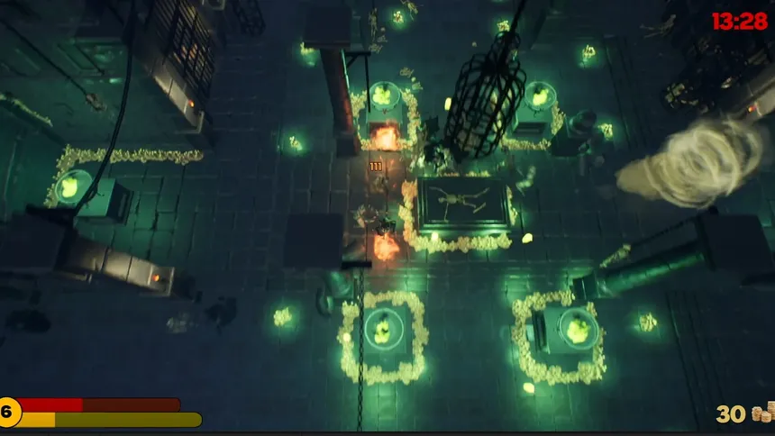 Скриншот 2 к игре Warlock Survivors