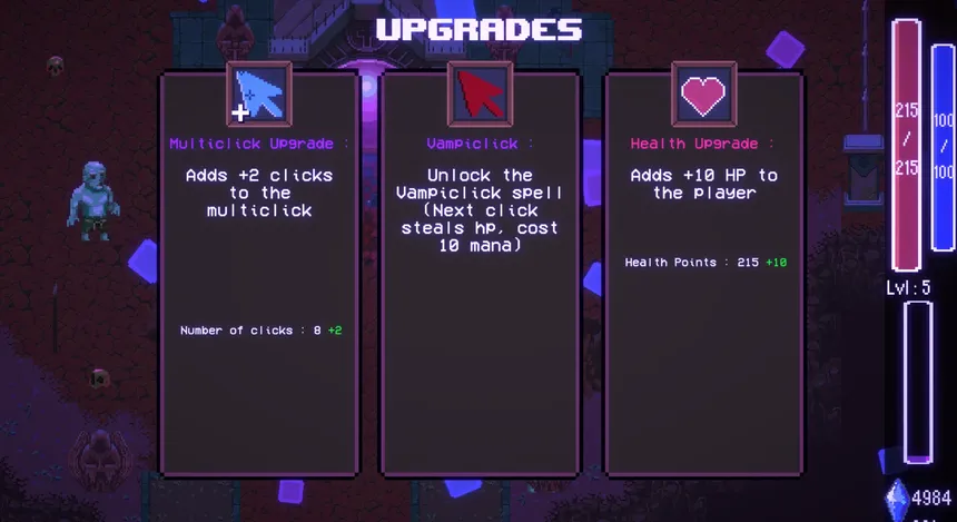 Скриншот 6 к игре ClickeRogue