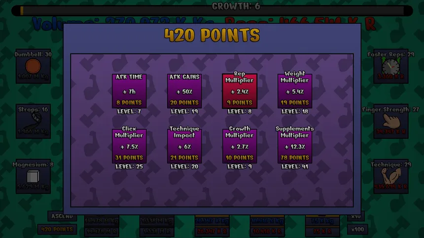 Скриншот 2 к игре Idle Biceps