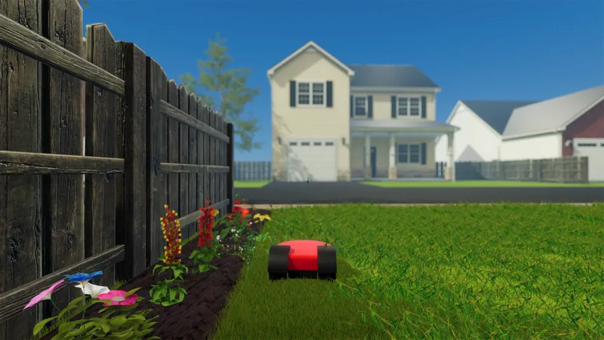 Скриншот 1 к игре Robot Lawn Mower