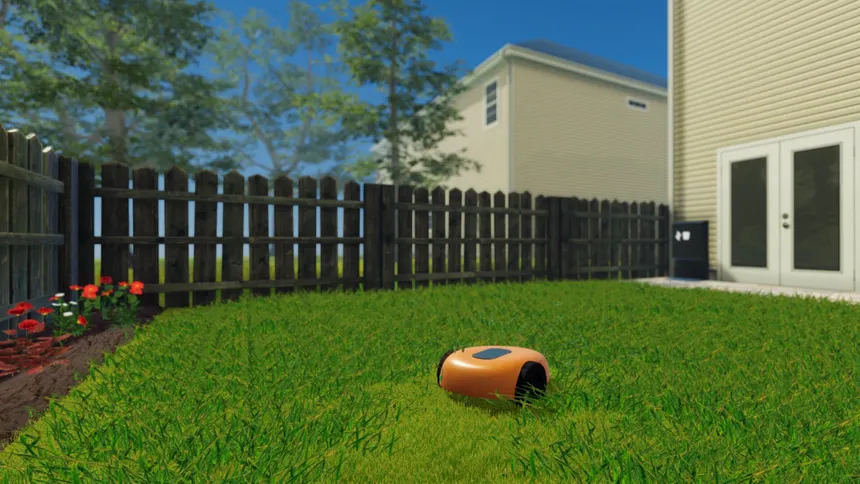 Скриншот 2 к игре Robot Lawn Mower