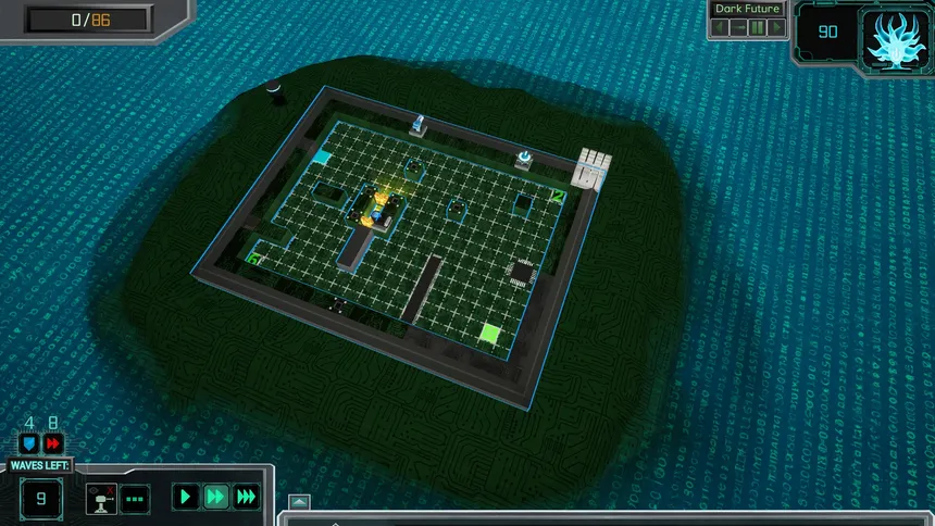 Скриншот 2 к игре BYTES: The Reverse Tower Defense
