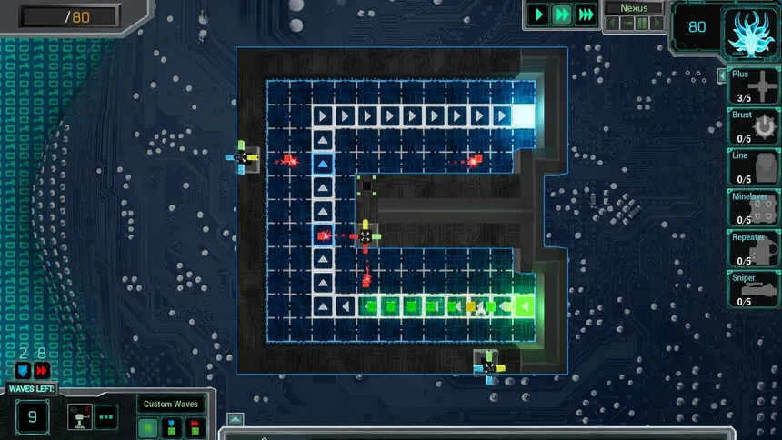 Скриншот 3 к игре BYTES: The Reverse Tower Defense
