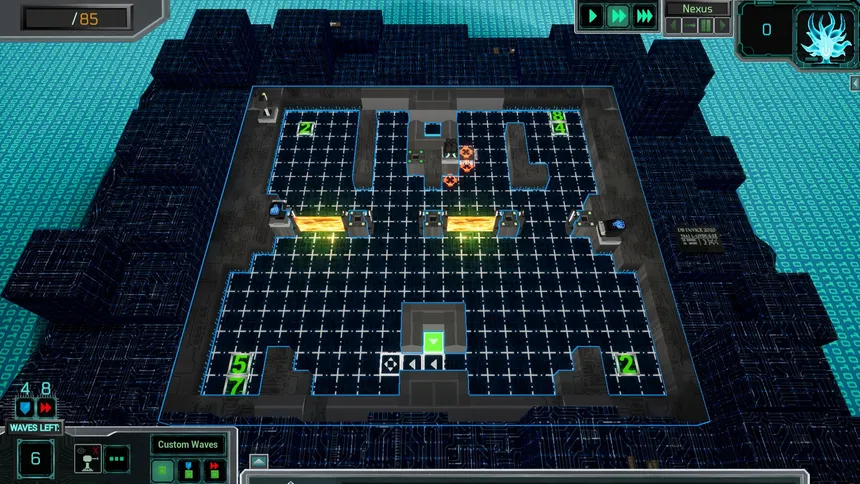 Скриншот 4 к игре BYTES: The Reverse Tower Defense