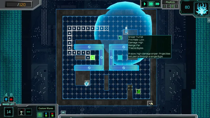 Скриншот 7 к игре BYTES: The Reverse Tower Defense
