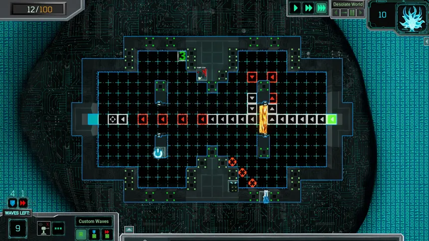 Скриншот 8 к игре BYTES: The Reverse Tower Defense