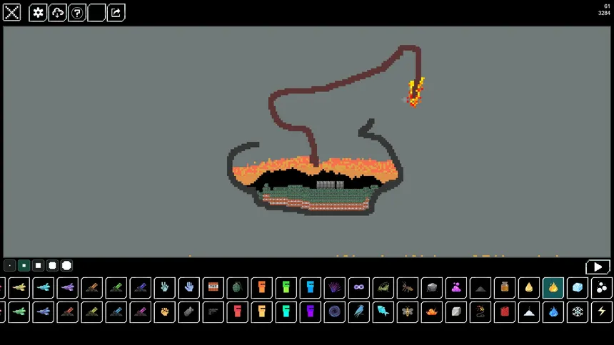 Скриншот 2 к игре Sandbox:God Simulator
