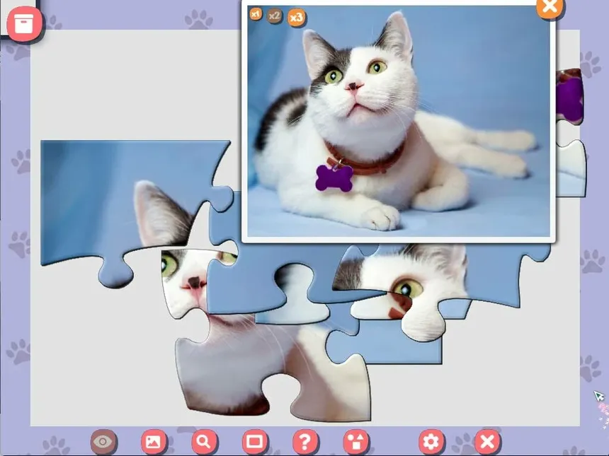Скриншот 1 к игре 1001 Jigsaw. Cute Cats 4