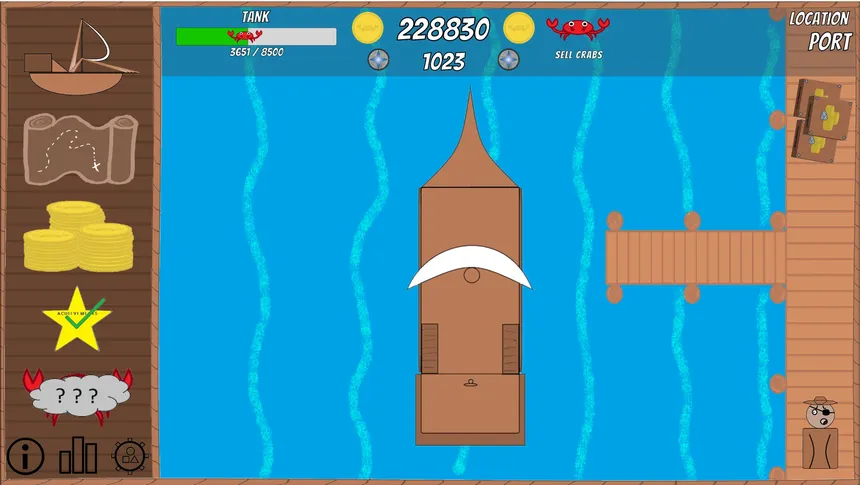 Скриншот 1 к игре Little Crab Fisher
