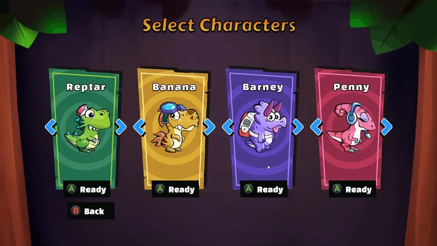 Скриншот 1 к игре Dino Dash Party