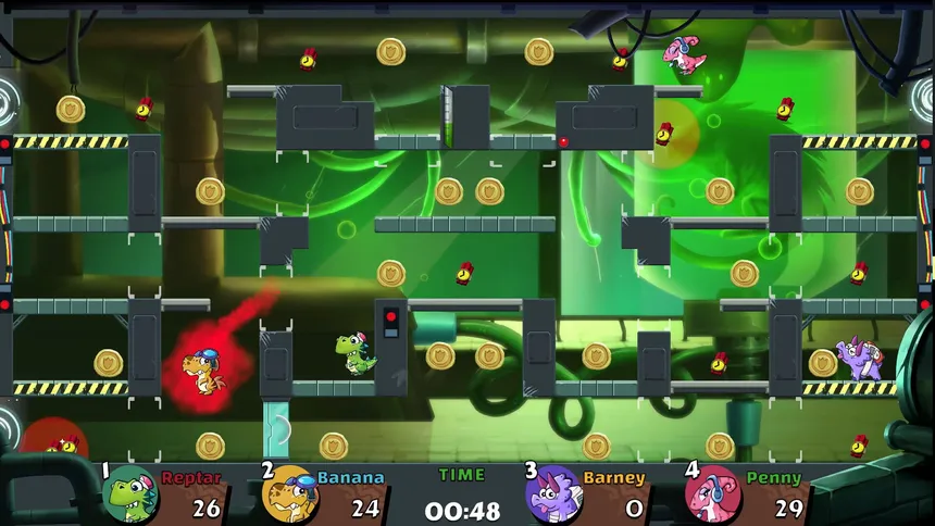 Скриншот 4 к игре Dino Dash Party