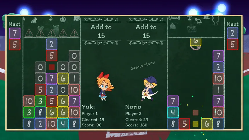 Скриншот 1 к игре Times Trials: An Anime Math Puzzle Game