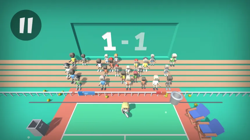 Скриншот 2 к игре Swipe Tennis