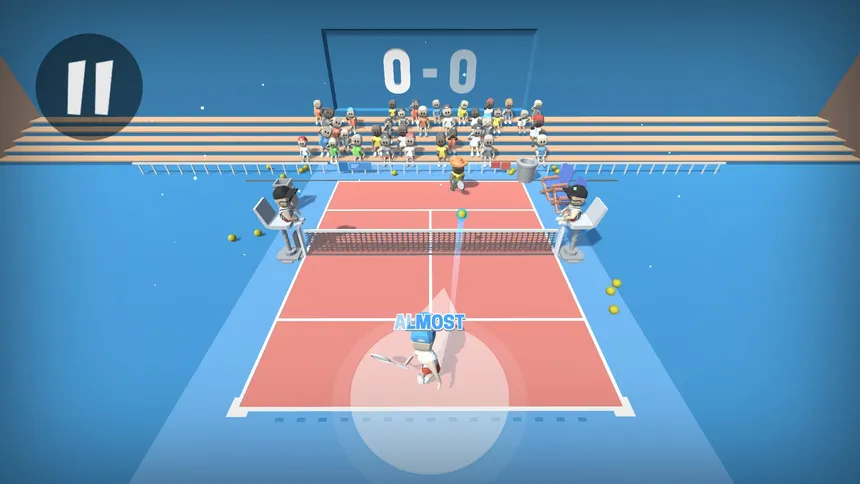 Скриншот 4 к игре Swipe Tennis