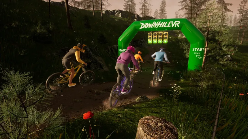 Скриншот 2 к игре DownhillVR
