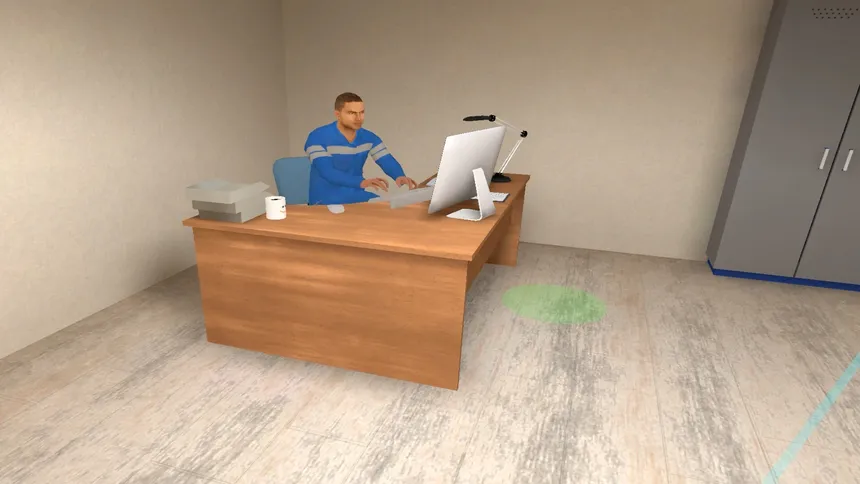 Скриншот 1 к игре Truck Preparation For Driving VR Training