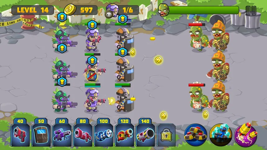 Скриншот 1 к игре Special squad versus zombies